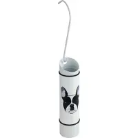 Wenko luchtbevochtiger Hond 20 cm RVS wit/zwart 2 delig