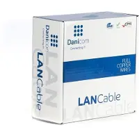 Danicom CAT6A FTP 100 meter Buitenkabel op rol stug - PE (Fca)