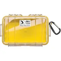 Peli Case 1040 Micro Geel / Transparant