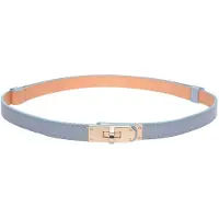 Isabella Rhea Turquoise Rundleer Riem