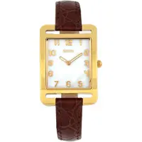 Bertha Marisol Zwitsers MOP horloge met leren band