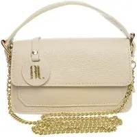 Anna Luchini Beige Rundleer Tas