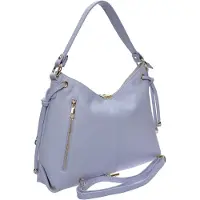 Isabella Rhea Turquoise Rundleer Tas