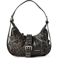 Desigual Schoudertas bruin / zwart