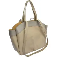 Anna Luchini Beige Rundleer Tas