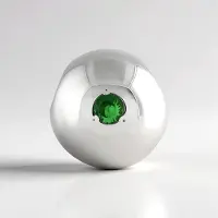 Cavill - Zilveren Hanger met Tanzania Tsavoriet 0,114 ct - 925 Sterling Zilver - Rond 3 mm - Tijdloos Elegant Vrouwen Sieraad Groen Pavé