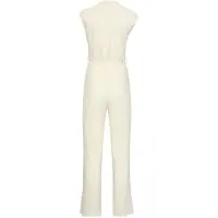 Smashed Lemon Jumpsuit met structuur en tailleceintuur |