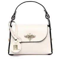Anna Luchini Beige Rundleer Tas