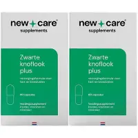 New care 2x Zwarte Knoflook Plus 60 capsules