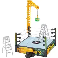 Mattel WWE speelset Money in the Bank Cash-In ring met accessoires.