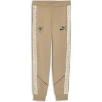 Puma Sportbroek 'Marokko King' lichtbruin / donkergroen / wit