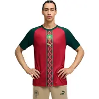 Puma Tricot 'Marokko' beige / donkergroen / donkerrood / wit