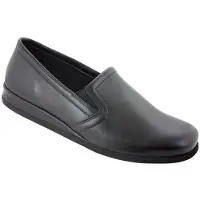 Rohde 6402 Pantoffels | Maat 39 Heren Zwart