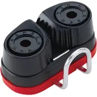 Harken Micro Carbo Cam Ii Kit Wire Fairlead Mooring Cleat Zwart