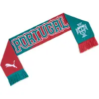 Puma Sportsjaal 'Portugal' cyaan blauw / vuurrood / wit