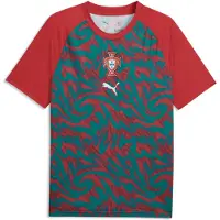 Puma Tricot 'Portugal' blauw / smaragd / vuurrood / wit