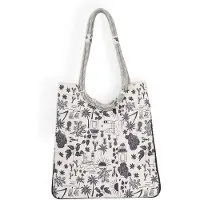 KAVU - Barter Bag - Schoudertas grijs/wit