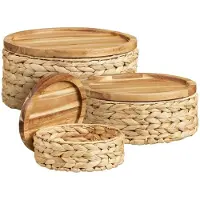 House Nordic Dorte mand set met 3 natuur.