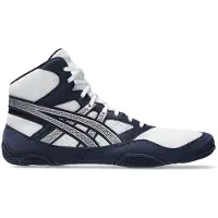 Asics Snapdown 4 - Worstelschoenen - Blauw - Zilverkleurig - Voor Middelgevorderden