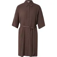 Object Blousejurk 'OBJSANNE' chocoladebruin
