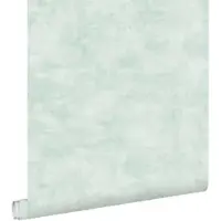 ESTAhome behang betonlook mintgroen - 53 cm x 10.05 m - 138905