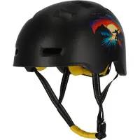 Crazy Safety Fahrradhelm - Rampage Skating - Black/Orange - - 54-57 cm - Fahrradhelme