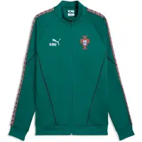 Puma Trainingsjack 'Portugal King' donkergroen / wit