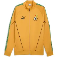 Puma Trainingsjack 'Ghana King Anthem' honing / grasgroen / zwart