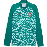 Puma Tricot 'Portugal' aqua / vuurrood