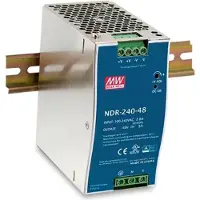 MEAN WELL NDR-240-24 DIN-rail netvoeding 24 V 10 A 240 W Aantal uitgangen:1 x Inhoud 1 stuk(s)