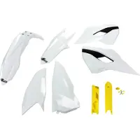 Ufo Husqvarna Te/tx/fe 2014-2014 Hukit614f-999 Fork Protectors & Plastic Set