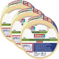 TESA Serie - Dubbelzijdige Stoffen Tape voor Vloerkleden - 10m - 50mm - Extra Sterk