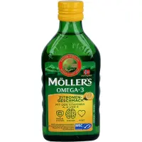 Kyberg Pharma Vertriebs GmbH Möller’s Omega-3 Citroen 250 ml Olie