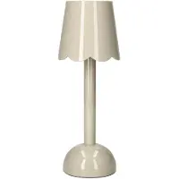 Addison Ross - Scallop Tafellamp LED - Cappuccino - 28 cm