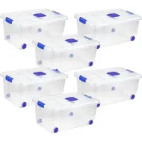 OEM Opbergbox, 36L inhoud, stapelbaar ontwerp, 6 Uds 36L 59X40X25