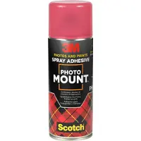 3M Scotch PhotoMount Lijmspray Transparant Permanent na droging 400 ml