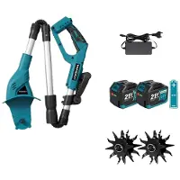 OEM Elektrische grasmaaier, ergonomische handgreep, borstelloze motor, 4,5Ah batterijset, 100V-240V EU-stekker