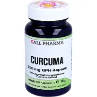 Hecht Pharma GmbH Geschäftsbereich Handelsware GALL PHARMA Curcuma 200 mg GPH capsules, 60 capsules
