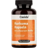Casida GmbH Kurkuma capsules met zwarte peper, 90 capsules