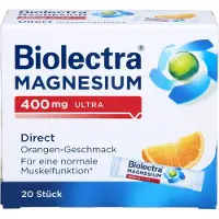 Hermes Arzneimittel GmbH Biolectra Magnesium 400 mg, direct oplosbare tabletten met sinaarssmaak, 20 zakjes