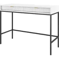 Selsey Kaptafel Louis | spaanplaat wit 104x78x50 cm kaptafels | NADUVI