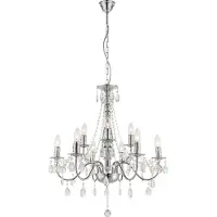 Globo Lighting Kroonluchter William chroom