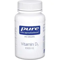 Pro Medico Pure Encapsulations Vitamine D3 1000 IE, capsules, 120 capsules