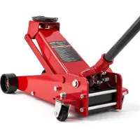 Vevor hydraulische krik met wieltjes