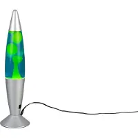 TRIO REALITY VESUV - Lava lamp - Transparant helder - incl. 1x SMD 21 W - gele lava