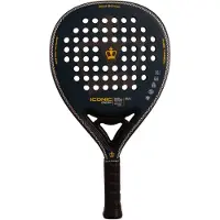 Black Crown Iconic Crown Padel Racket Blauw 355-370 gr