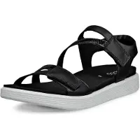 Ecco SOFT SANDAL W Dames Sandalen - Zwart