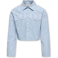 Kids Only GIRLS Blouse 'Kogetta' lichtblauw / wit