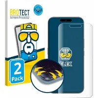 BROTECT - Screenprotector voor Tecno Camon 50 Ultra - Folie Beschermfolie transparant volledig dekking - 2 Stuks
