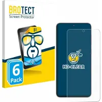BROTECT - Screenprotector voor Samsung Galaxy M56 - Folie Beschermfolie transparant 6 Stuks